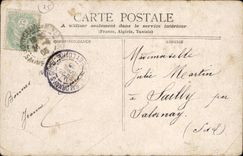 Paris CPA Monument de Gambetta