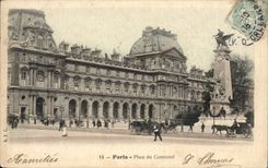 Paris CPA place du Carrousel