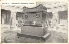 Paris CPA Tomb of Napoleon to Invalides