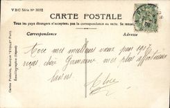 CPA Fantasy Child Happy New Year