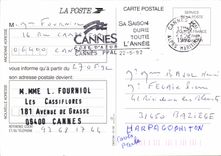 MODERN CARD the Post office Transfer of address Reforwarding