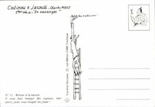 CPM Humour Dessin de Charles Mouly Retour a la nature