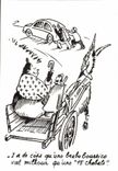 CPM Humour Dessin de Charles Mouly Tourisme motorise (automobile) ane donkey)