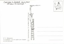 CPM Humour Dessin de Charles Mouly Relaxation