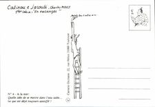 CPM Humour Dessin de Charles Mouly A la mer 