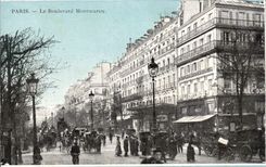 Paris CPA Le boulevard Montmartre