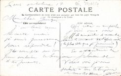 Paris CPA L'arc de triomphe des Tuileries