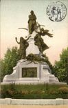 Paris CPA Le monument de Victor Hugo par Barrias