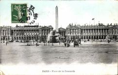 Paris CPA Place de la concorde