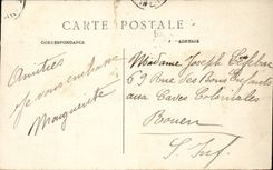 Paris CPA Hotel de ville et le pont d'Arcole