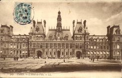 Paris CPA Hotel de ville 