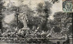 Paris CPA a corner of Luxembourg