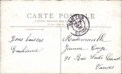 Paris CPA a corner of Luxembourg