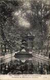 Paris CPA the garden of Luxembourg Fountain of Medicis by Brush