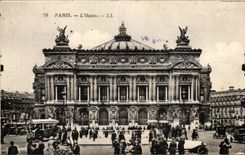 Paris CPA L'opera