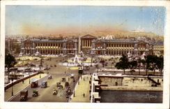 Paris CPA Seen from Places Harmony of the House of Commons