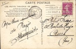 Paris CPA Seen from Places Harmony of the House of Commons