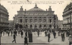 Paris CPA Place de l'opera Academie Nationale de musique 