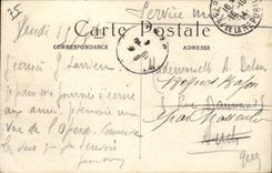 Paris CPA Place de l'opera Academie Nationale de musique 