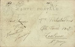 Paris CPA Train station of North