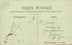 Paris CPA La rue de Rivoli et le jardin des Tuileries