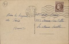 Paris CPA Le pont de la Place de la Concorde