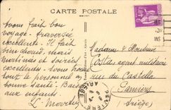 Corsica Corsica CPA Calvi the night