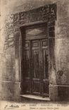 Corse Corsica CPA Bonifacio Rue longue Maison ou sejourna Charles Quint