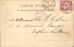 Park of Saint Cloud CPA the cascade