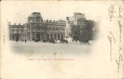 Paris CPA Le Carrousel Statue de Gambetta