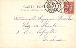 Paris CPA Vault ND of the Consolation Bazaar of charity Street Jean Goujoin