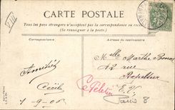 Paris CPA Rotunda of the park Heap