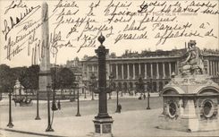 Paris CPA Place de la Concorde