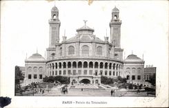 Paris CPA Palate of Trocadero