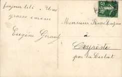 CPA Fantasy Child Wishes of happiness