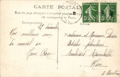 CPA Fantaisie Bonne annee