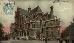 Paris CPA Chatelet Church