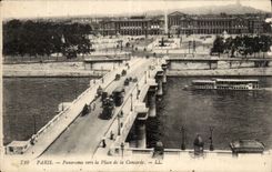 Paris CPA the bridge Alexandre III