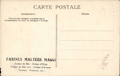 Paris CPA Val de Grâce Old palate of Anne of Austria (publicity Maggi Flour)