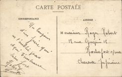 Paris CPA the door Saint Denis