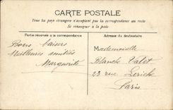 CPA the small Fantasy gardeuse one of geese Child (oies)