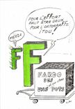 CPM lettre F Fardo des uns et des otres pots