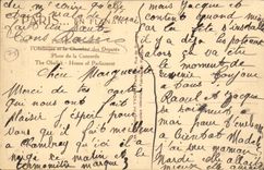 Paris CPA Place de la Concorde Obelisque et Chambre des Deputes