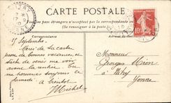 Paris CPA Vue generale de Notre Dame