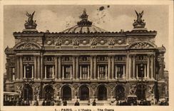 Paris CPA the opera