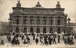 Paris CPA the opera
