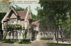 Paris CPA Bois de Boulogne La ferme du Pre Catelan