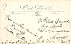 Paris CPA the bridge of the Harmony and the House of Commons (Chocolate Menier Picon Dubonnet)