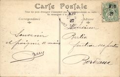 Paris CPA Cemetery of the Lachaise Father the war memorial