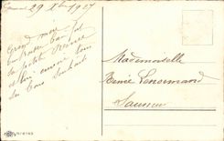 CPA Phantasie-gutes Kind und glucklicher Festivalvogel